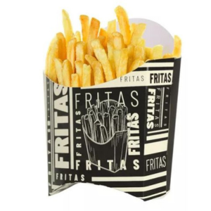 Caixa Embalagem Batata Fritas Pequena c/ 50UN