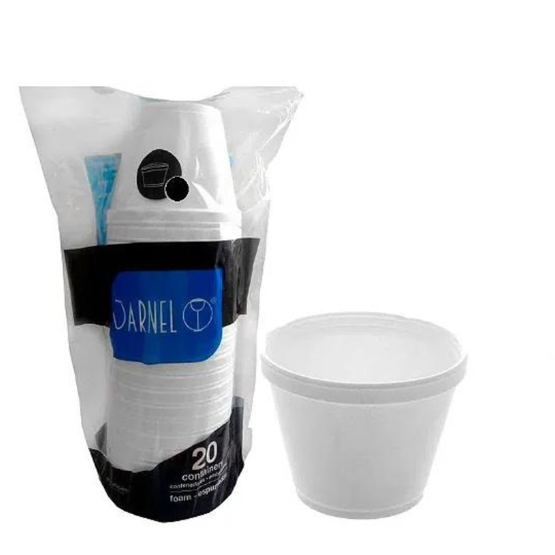 Pote Térmico de Isopor 237ML Darnel_1