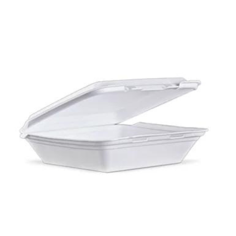 Marmitex Estojo Isopor EPS s/div Branca Grande Totalplast (TH-201)_1