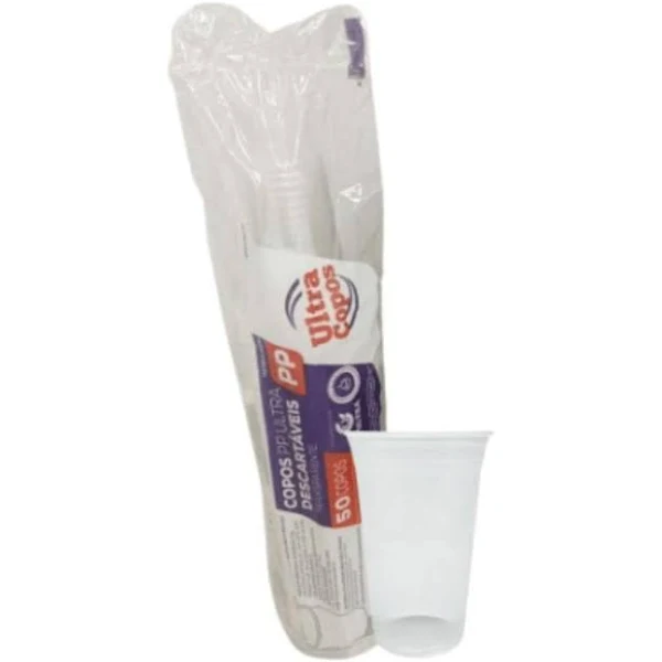 Copo Plástico Descartável Ultra PP 400ML - Unitário